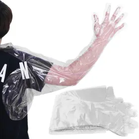 445004682631 LOQJSS Veterinary Gloves Disposable Dressing