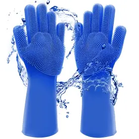767136192183 LOUIS DONN Silicone Dishwashing Glove Heat