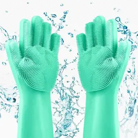 774980316597 LOUIS DONN Silicone Dishwashing Glove Heat