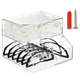 LS-LOYIM-0531 LOYIM Acrylic Safety Glasses Glove Holder Wi