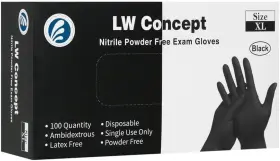 41932353700023 LW CONCEPT Nitrile Examination Gloves Latex #3