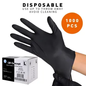 659725232540 LW CONCEPT Medical Nitrile Examination Gloves #2