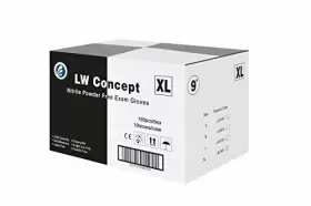 659725306678 LW CONCEPT Disposable Nitrile Gloves Chemical #2