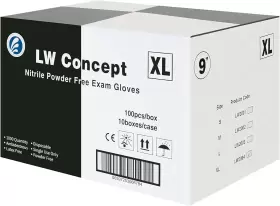 711181758382 LW CONCEPT Nitrile Disposable Gloves Latex #2