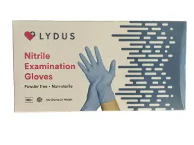 LY1100NPFNS LYDUS Latex Powder Nitrile Examination Gloves