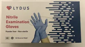 LY2100NPFNS LYDUS Ostc Mil Latex Nitrile Fingertip Exam