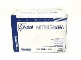 LMPL217869072 LYFE MEDICARE Med Meadows Nitrile Powder Gloves