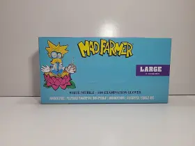 612520439521 MAD FARMER Nitrile Gloves Box Examination
