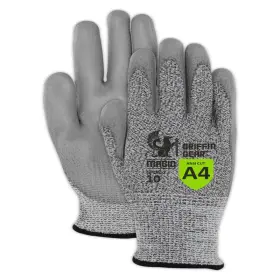 B07QZSLXSV MAGID Griffin Gear Ansi Repellent Nitrile Gloves