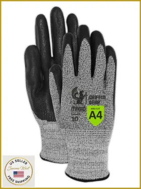 B084DWFVKH MAGID Griffin Gear Ansi Repellent Nitrile Gloves
