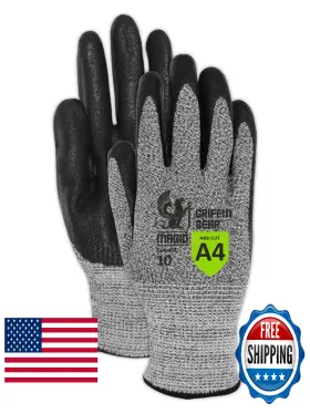 B084DWFVKR MAGID Griffin Gear Ansi Repellent Nitrile Gloves