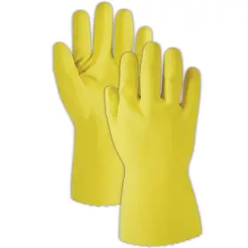 B086C3G12G MAGID Comfortflex Mil Flock Latex Cleaning Gloves