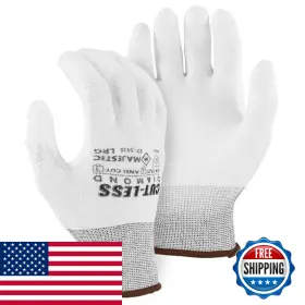 B07892ZFS1 MAJESTIC Diamond Seamless Knit Glove Polyurethane