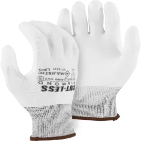 B0CKZ38N9K MAJESTIC Dyneema Glove Polyurethane Palm Med Gauge