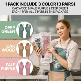 801250322124 MAMISON Colorful Waterproof Household Cleaning #2