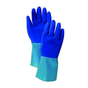 LL301-L MAPA Grip Finish Latex Gloves Pinked Cuff