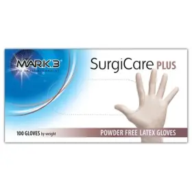 MARK-1913 MARK3 Surgicare Latex Exam Gloves Powder