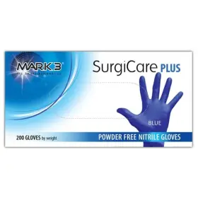 MARK-1931 MARK3 Surgicare Nitrile Exam Gloves Powder