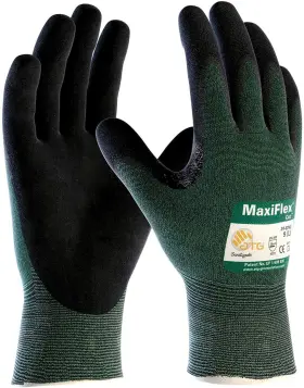 300026934250 MAXIFLEX Pip Atg Yarn Gloves Verde