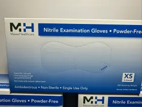 60-200-XS MAZZA HEALTHCARE Nitrile Exam Gloves Box #2