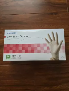 14-116 MCKESSON Exam Glovess Box Gloves