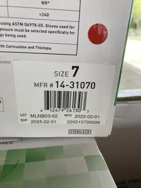 14-31080 MCKESSON Mck Surgical Glove Confiderm Sterile Latex