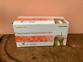 14-34070 MCKESSON Latex Surgical Gloves Powder Pack