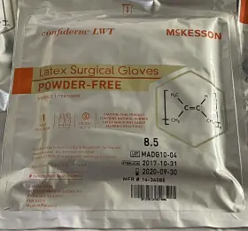 14-34085 MCKESSON Latex Surgical Glove Standard Cuff