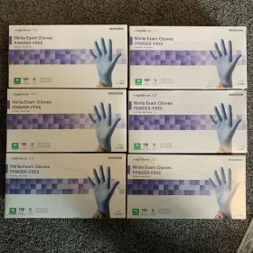 14-686 MCKESSON Confiderm Nitrile Exam Gloves Powder