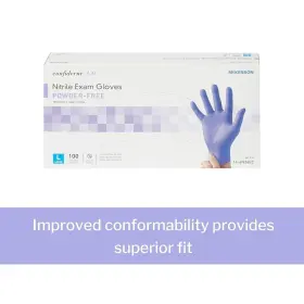 14-6N36EC MCKESSON Exam Glove Confiderm Nonsterile Nitrile #3