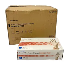 14-818 MCKESSON Stretch Exam Gloves Powder