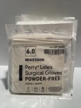 20-1060N MCKESSON Perry Synthetic Surgical Gloves #2
