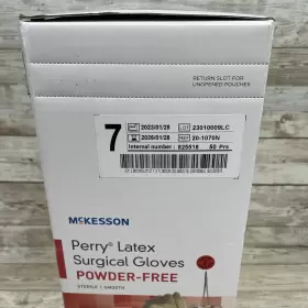 20-1070N MCKESSON Perry Latex Surgical Gloves Standard Cuff #2