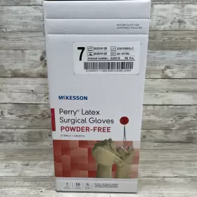 20-1070N MCKESSON Perry Latex Surgical Gloves Standard Cuff