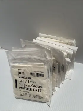 20-1080N MCKESSON Perry Synthetic Surgical Gloves #2