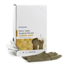 20-1390N MCKESSON Perry Latex Surgical Glove Standard Cuff