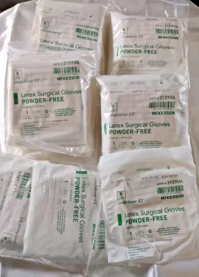 3159VA MCKESSON Latex Surgical Gloves Powder