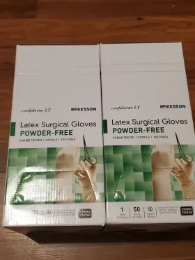612479261303 MCKESSON Confiderm Atex Surgical Glove Powder