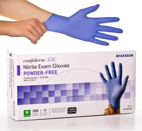 94864 MCKESSON Confiderm Nitrile Exam Glove #3