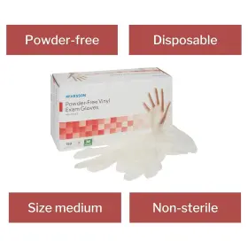 BD27795 MCKESSON BRAND Powder Exam Gloves Sterile Box #3