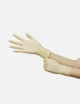 14-314 MCKESSON CONFIDERM Latex Exam Glove Standard Cuff Box #3