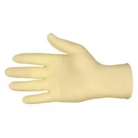 5045L MCR SAFETY Sensatouch Latex Disposable Gloves Mil Palm