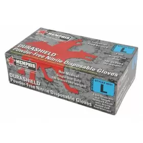 6001XS MCR SAFETY Durashield Disposable Gloves Nitrile Powder #2