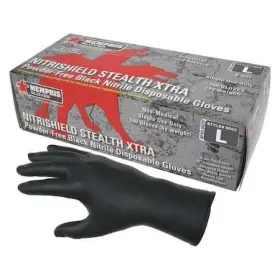 6062XXL MCR SAFETY Nitrishield Disposable Gloves Mil Palm