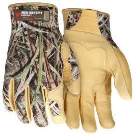B07R6Y59HJ MCR SAFETY Task Glove Mossy Oak Shadow Grass
