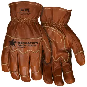 B07RXWJMJ8 MCR SAFETY Mustang Utility Driver Glove Grain Goat
