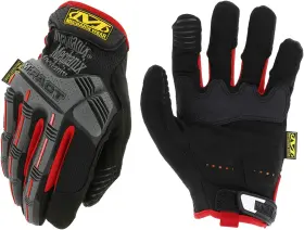B006JR40MW MECHANIX WEAR Pact Impact Gloves Safety Mens Blac