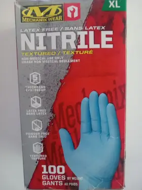 D02-03-011-100 MECHANIX WEAR Menchanix Mil Nitrile Gloves