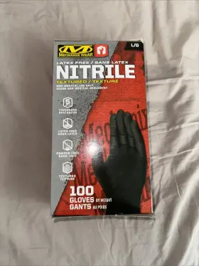 D13-05-009-100 MECHANIX WEAR Mil Nitrile Latex Disposable #2
