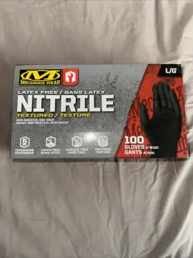 D13-05-009-100 MECHANIX WEAR Mil Nitrile Latex Disposable